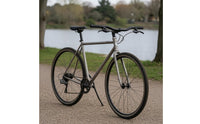 Aluminum Alloy Cycle Handlebar M-Shaped Retro Bike Handlebar Matte Finish
