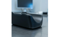 PU Foam Standing Mobility Aid Arm Pad Raised Side Edges Mobility Aid Armrest Pad Padded Contoured Elbow Support Black