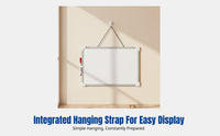 Blackboard, Hanging Writing Board, Double-Sided Erasable Chalkboard, Kids Creative Drawing Board, Home Teaching