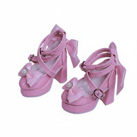 1/4 Scale BJD Shoes Photo Props BJD High Heels Handmade