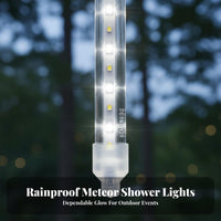Meteor Shower Lights Waterproof Falling Rain Lights Atmosphere Designer Outdoor Lighting for Garden, Christmas, Wedding
