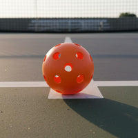 4 Balls Molded 26 Hole Pickleball Seamless Construction Pickleball Ball Consistent Flight Sports Gear Long-Lasting for Practice
