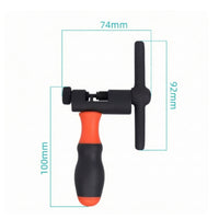 Chain Breaker Screw-Driven Chain Splitter Versatile Tool for Cyclists, Mechanics, Bike Repair