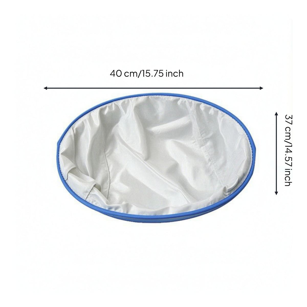 2 Pieces Oval Cat Litter Mat Wipe-Clean Litter Box Mat Waterproof Scatter Control Pad Washable for Cats