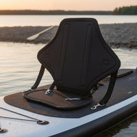 Stand-up Paddleboard Seat with Back Support Adjustable Straps Stand-up Paddleboard Seat with Backrest Ergonomic Design Kayak Chair Cushion