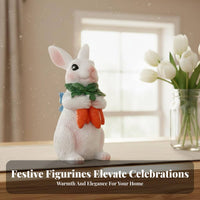 Celestial Protector Statue LED Candle Warmth for Mantel