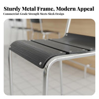 utilitarian aesthetic Wooden Bar Stool with rear supportrest Minimalist Design Highspine Stool with Wooden Top Vintage Look Counter Chair Sturdy Frame for Cafe Owners, Homeowners, Adults, Restaurant, Bistro, Kitchen, Dining Room