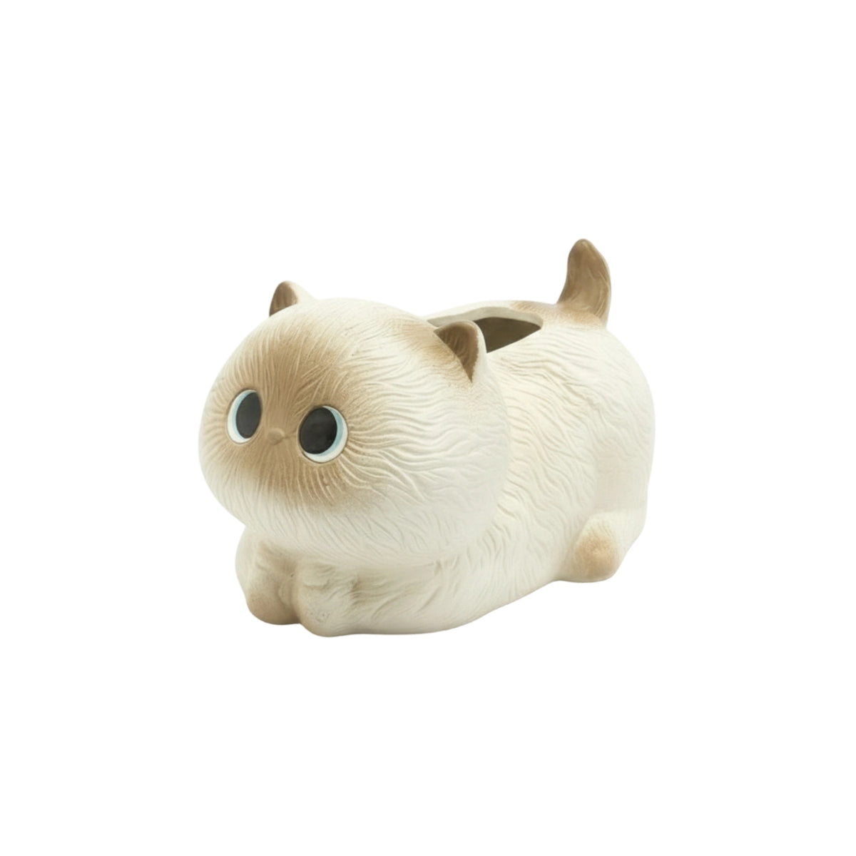 Adorable Cat Tissue Box Holder Functional Cat Shaped Tissue Dispenser Sculpted Decor Charming for Living Room