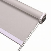 Roller Blind with Chain Control Half-Blackout Roller Blind Window Treatment Light Filtering Sun Blocking for Office, Kitchen