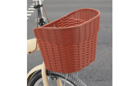 Front Cycle Basket Long-Lasting Front Bike Basket Lightweight for Cyclists, Casual Rides, Commuting