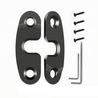 Sun Visor Clip with Screws Slim-Profile Sun Visor Clip Hardware Heavy-Duty for off-Roaders, Truck, Jeep