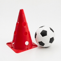 Football Training Cone, Agility Markers, PE Plastic, for Coaches and Athletes