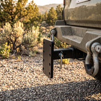 Tow Hitch Bracket with Tow Attachment Point Heavy-Duty Trailer Hitch  Attachment Point Adapter Versatile for Unpaved Terrain