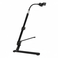Rotatable Circular Light with Phone Holder Adjustable Arm Overhead Phone Mount Dimmable for Top-down Filming, Recording
