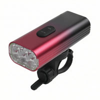 Cycle Front Light Easy to Install Bike Front Light Bike Headlight with Handlebar Mount High Lumens Compact for Cyclists