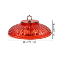 Feeder Cover with Hanging Loop Lightweight Hanging Dome Cover High-Visibility Rain Guard for Patio