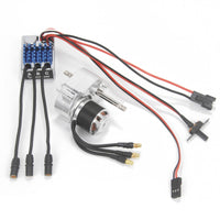 Brushless Motor ESC Kit High Rotational Force RC Vehicle Power Upgrade Set Non-Destructive Installation 2322 Outrunner Motor Combo for off-Highway