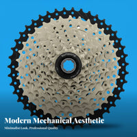 Mountain Bike Cassette Multi-Speed Cycle Cassette Bike Gear Sprockets Effortless Change Ing Drivetrain Part Wide Range