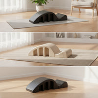 Foam Back Stretcher Ergonomic Spine with Stepped Support Dense Arched Back Stretcher for Stretching Practitioners, Home Gym