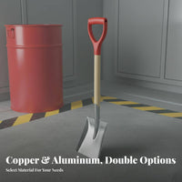 Fire-Resistant-Resistant Fire Anti Non-Sparking Resistant Metal Fire Bucket for Firefighters, Emergency Situations, Warehouses