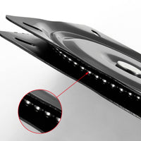 Mounting Slots Black Steel Turntable Base Slimline Square Mount Turntable Base Matte Heavy Duty Swivel Plate