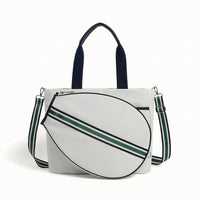 Racket Storage Bag with Shoulder Strap Structured Tennis Racket Bag Versatile for Sports Training