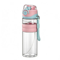 Spray Water Bottle One-Button Opening Mist Sprayer Exercise Accessory Sealed Design