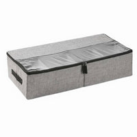 Dust-Proof Foldable Shoe Storage Box Dustproof Under Bed Shoe Storage Organizer Space-Saving Sturdy Construction for Closet, Dorm Room