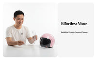 Windproof Motorcycle Helmet Visor Scratch Resistant Helmet Visor Clear Vision Protection