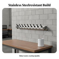 Keeps Workspace Tidy Waste Oil Collection Rack Cost-Saving Stainless Steel Oil Draining Shelf Garage Equipment for Auto Repair Shop Owners, Motorcycle Technicians, DIY Car Enthusiasts, Workshop, Service Center