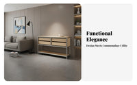 sleekslim Shelf and Drawer single Floor-Standing Storage Cabinet flexible