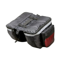 2 Side Bags Double Bike Pannier Large Capacity Rear Rack Pannier Bag for Shopping