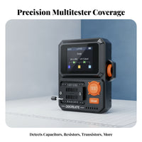 Color Display Component Parameter Tester Automatic Mode Multifunction Tester Handheld Electronics Tool Battery Powered