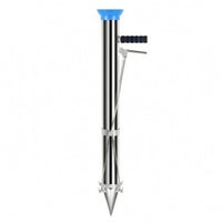Stainless Steel Seedling Transplanter Spring-Loaded Seedling Planter with Lever Hand-Operated Manual Transplanter Long-Lasting for Nurseries