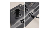 Long-Lasting Chair Base Plate with Lift Lever Strong Bar Stool Replacement Plate Rustproof Hardware Easy to Assemble for DIYers