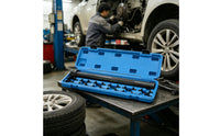 Steering Rod Wrench Set Inner Tie Rod Tool Heavy-Duty Crowfoot Wrench Set for Garage