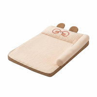 Ice Silk Pet Mat Easy to Clean Self Cooling Pad Safe Material for Summer, Indoor