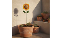 Outdoor Solar Garden Stake Lights Decorative Solar Flower Lights Energy-Efficient Garden Stake with Solar Flower Easy to Install for Patio