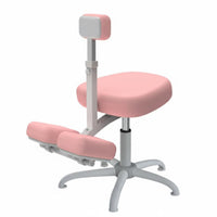 Stable Fiveprong Base Adjustable Kneeling Chair Antitip-proof Adjustable Kneeling Chair with Chest Rest Lockable Casters children's Furniture for children, Students, Parents, Writing, Home Study, Desk Work, Online Learning