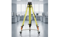 Surveying Tripod Trolley Rolling Tripod Base with Wheels Stable Support for Studios
