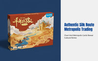 Luxury Silk Road Adventure Board Game, Arabian Merchant, Educational Toy, Strategy, Gift for Kids, 22nd Edition