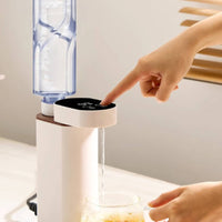 Compact Instant Hot Water Dispenser Touch Control Quick Heating Countertop Water Dispenser Slim Appliance Adjustable for Office Workers, Students, Dorm Room