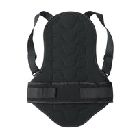 Adjustable Straps Spine Protective Pad Pad Shock Absorbing Motorcycle Back Protector Hard Shell Spine Guard for Non-Terrain Riding, Skiing