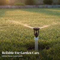Wide Coverage Refraction Atomizing Sprinkler Uniform Spray Plastic Rotating Nozzle Easy Installation for Landscapers, Yard, Greenhouse, Farm
