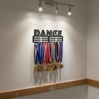 Medal Holder with Slots Cut Medal Hanger Rack Metal for Dancers, Athletes