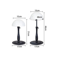 Space Saving Hanging Hairpiece Stand Multi-Functional Portable Hairpiece Holder Easy Assembly for Closet, Travel