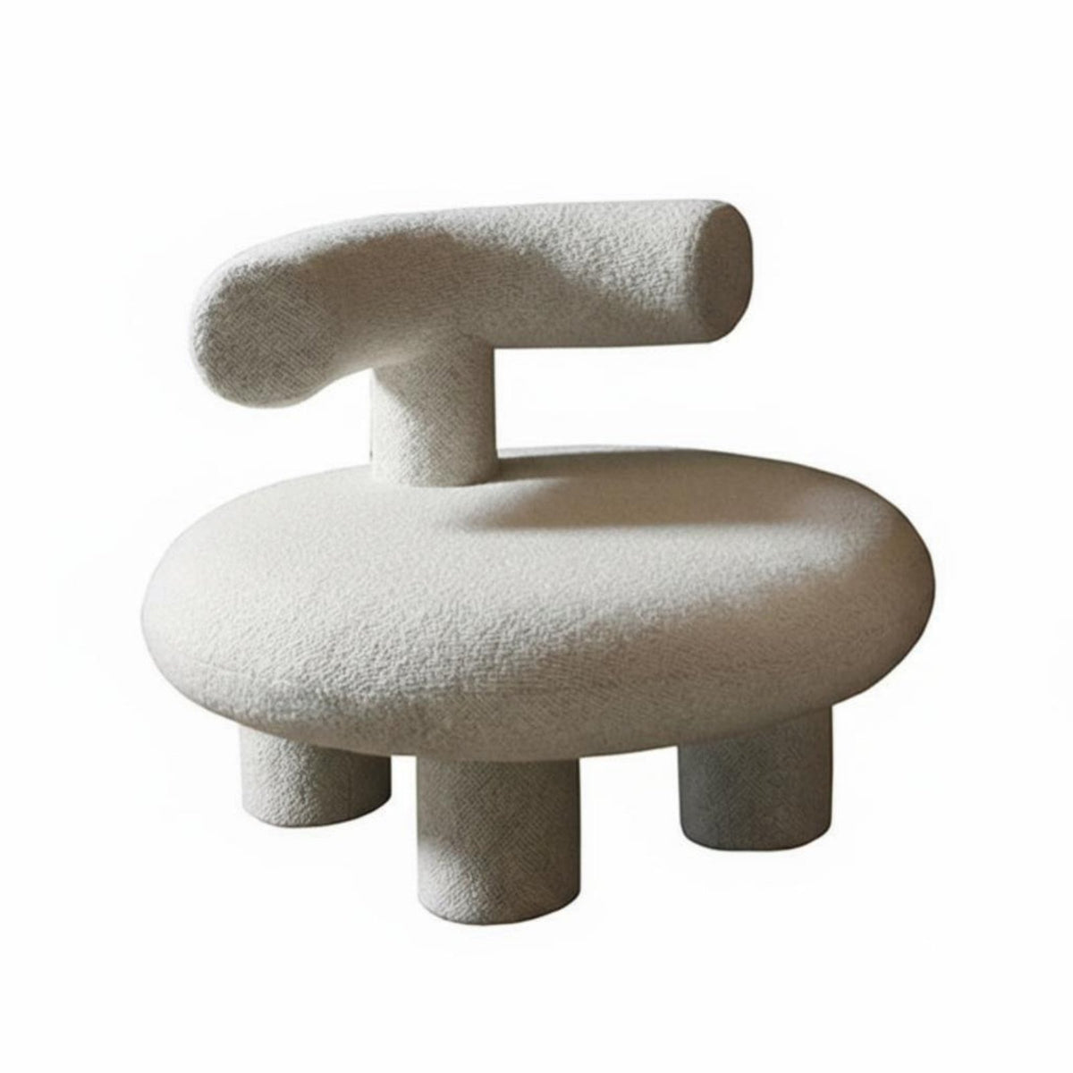 Snug Feel plush Single-Person Sofa velvety texture Lounge Chair Space Saving Indoor Seating Lightweight for Children, Apartment Dwellers, Bedroom, Boutique, perusing alcove, Living Room
