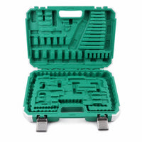Tool Storage Case Sturdy Clamshell Tool Case Textured for Vehicle, Mechanics