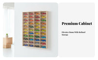 1:64 Scale Car Storage Rack Space Saving Toy Car Display Case Wall Mounted Organizer Easy Installation for Children, Playroom