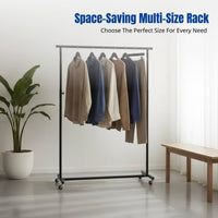 Street Stall Folding Display Rack, Adjustable Iron Clothes Hanger, Mobile Garment Stand for Night Markets, Clothing Stores, Multi-Scene Use